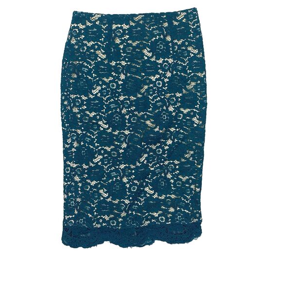 House of CB Dresses & Skirts - House of CB London Peacock Blue Lace Lareina Skirt Small NWT Spring Break Event